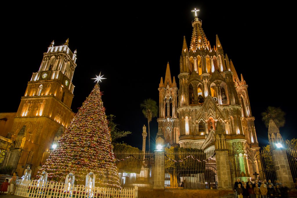 Christmas in San miguel de allende mexico